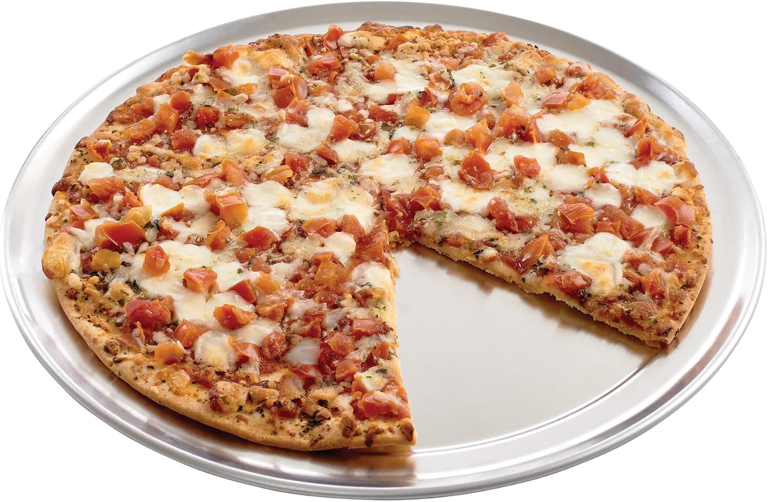 Fantes Pizza Pan with Wide Rim, Heavyweight Aluminum, The Italian Market Original since 1906
