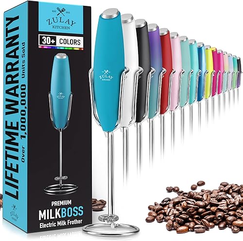 Miniatura 17 de Zulay - Espumador de leche y vaporizador 4 en 1 – Máquina de espuma caliente y fría, calentador de leche y mezcla de chocolate – Control automático