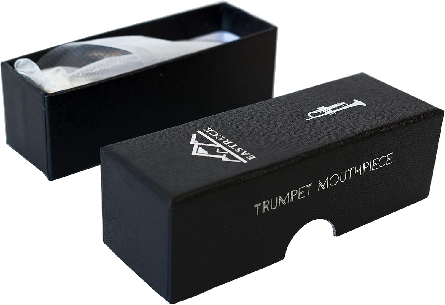 EastRock Silver Plated Trumpet Mouthpiece 3c Replacement Trumpet Parts Beginner Trumpet Bb Practice Mouthpiece Universal : Musical Instruments