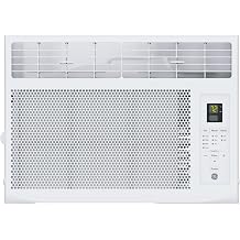 GE 6,000 BTU Electronic Window Air Conditioner, Cools Rooms up to 250 sq ft, Digital Controls with Remote, Energy Saver Mode, 24Hr Timer, Easy Install Kit Included, White