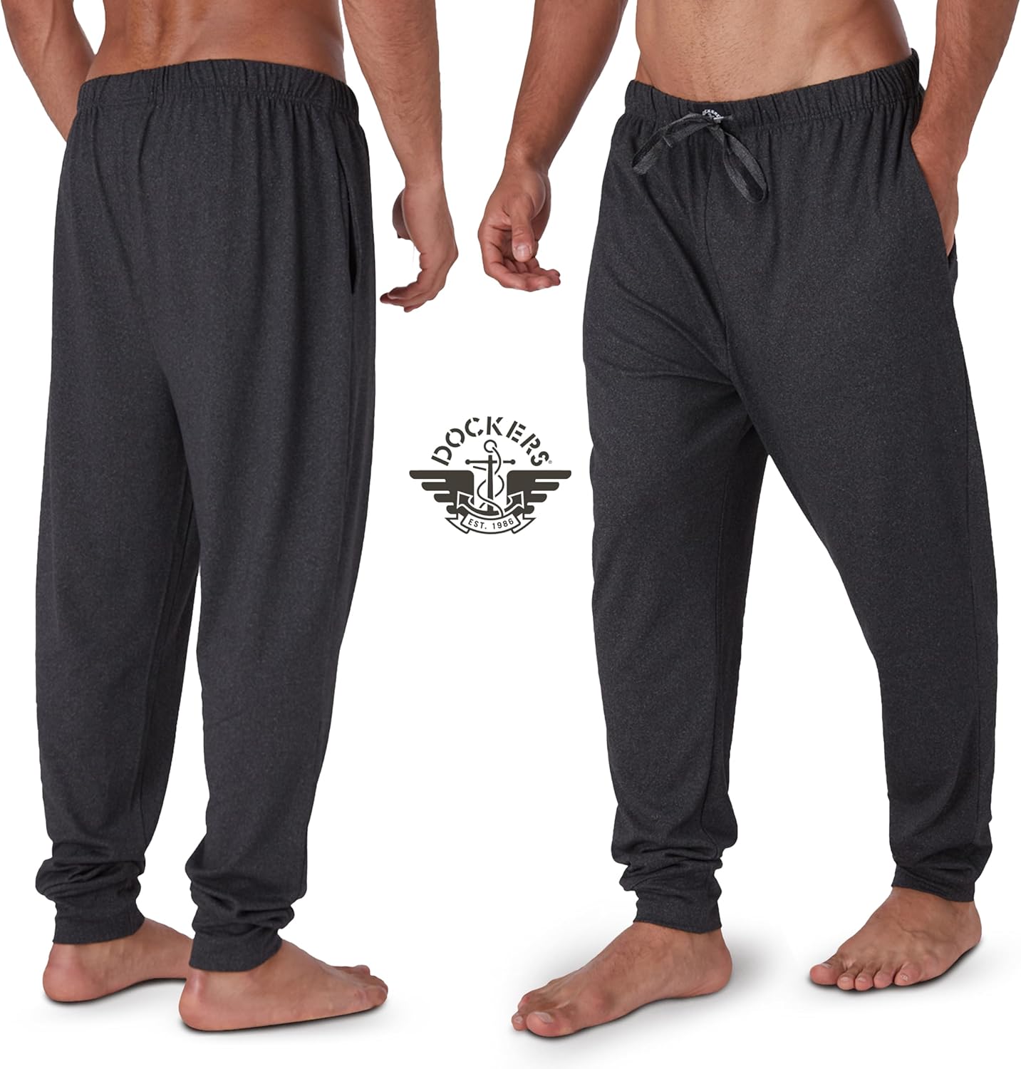DOCKERS Mens Pajama Pants, Lightweight Lounge Casual Sleep Pants for Men - Image 2
