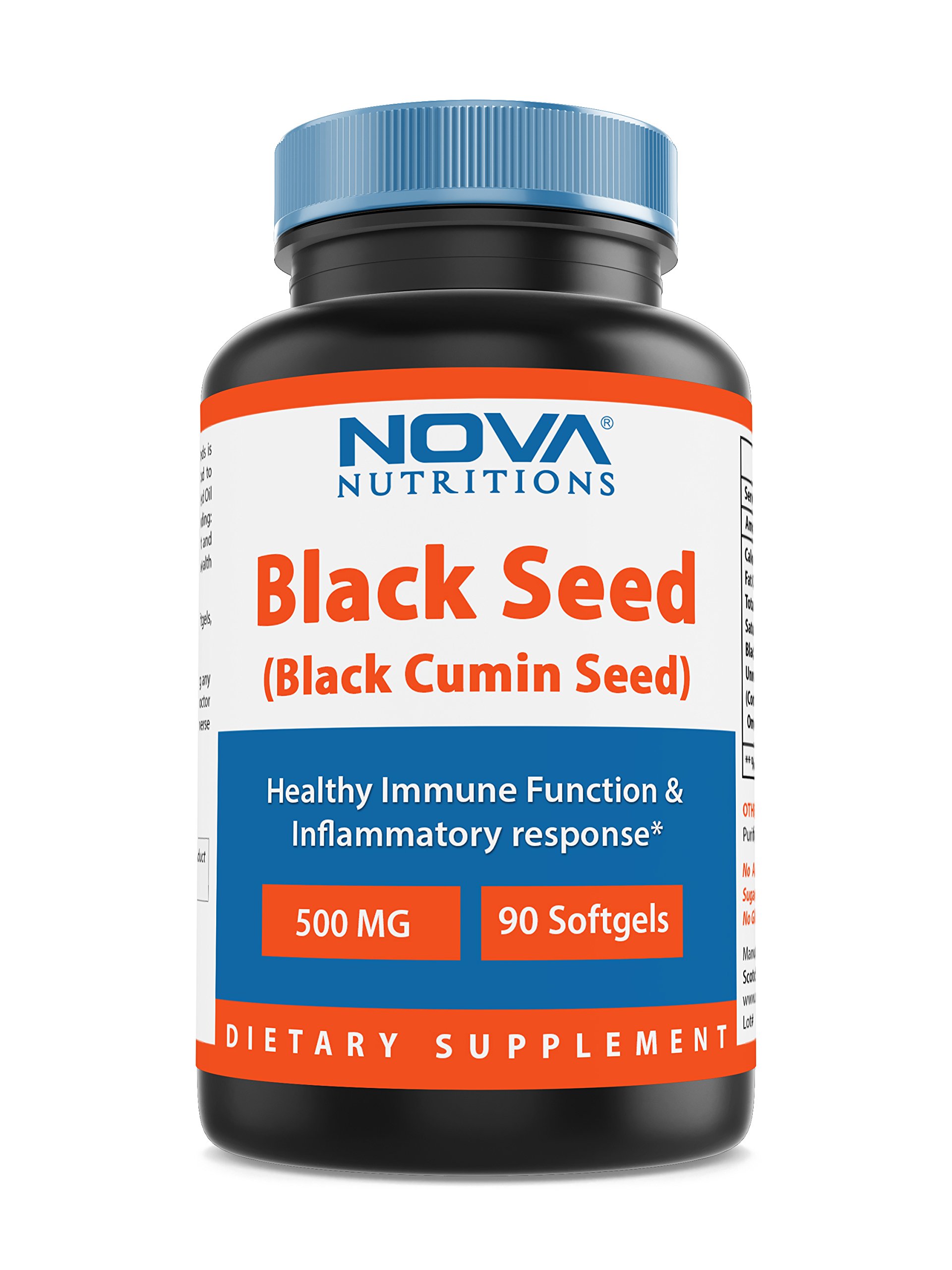 Buy Nova Nutritions Black Cumin Seed Oil 500 mg 90 Softgels Our Black