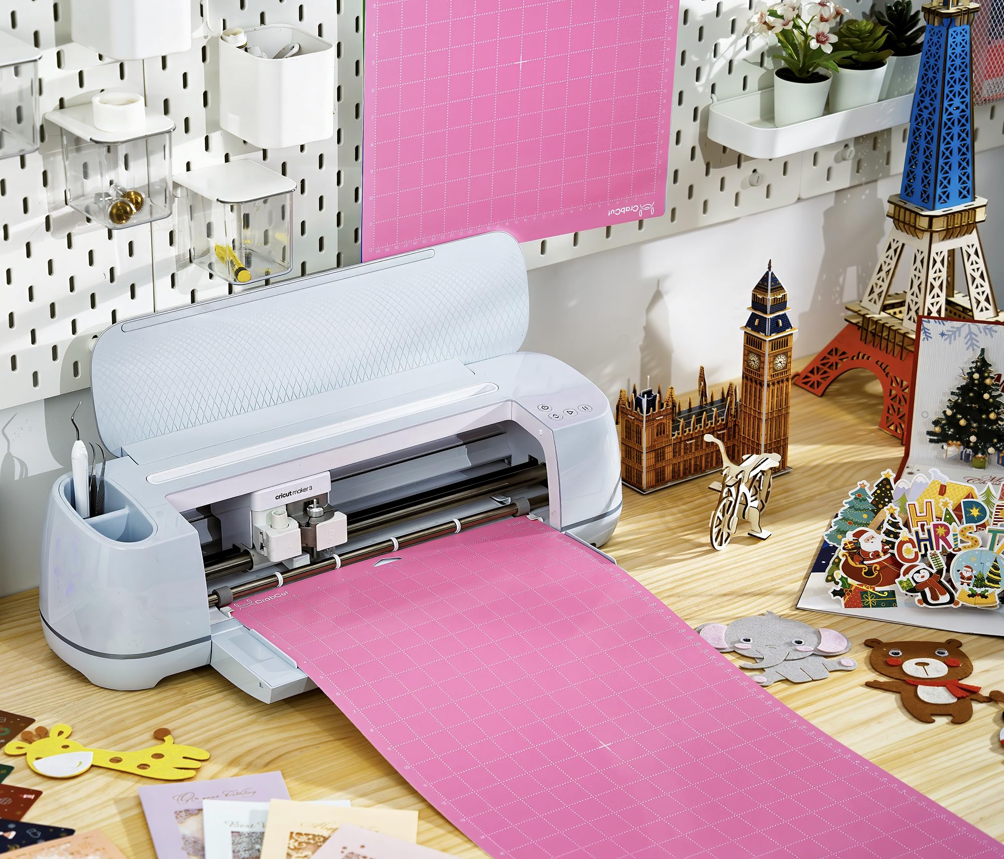 Alfombrillas de corte para Cricut/Siser: 12 x 24 pulgadas, adhesivo de tela, duradero, duradero, tapete de corte de repuesto para Cricut Maker 3/Maker/Explore 3/Air 2/One/Siser Juliet/Romeo