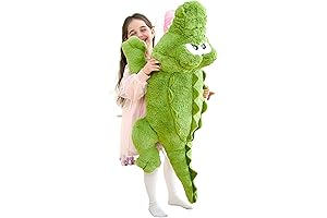 IKASA Giant Crocodile Stuffed Animal Plush Toy