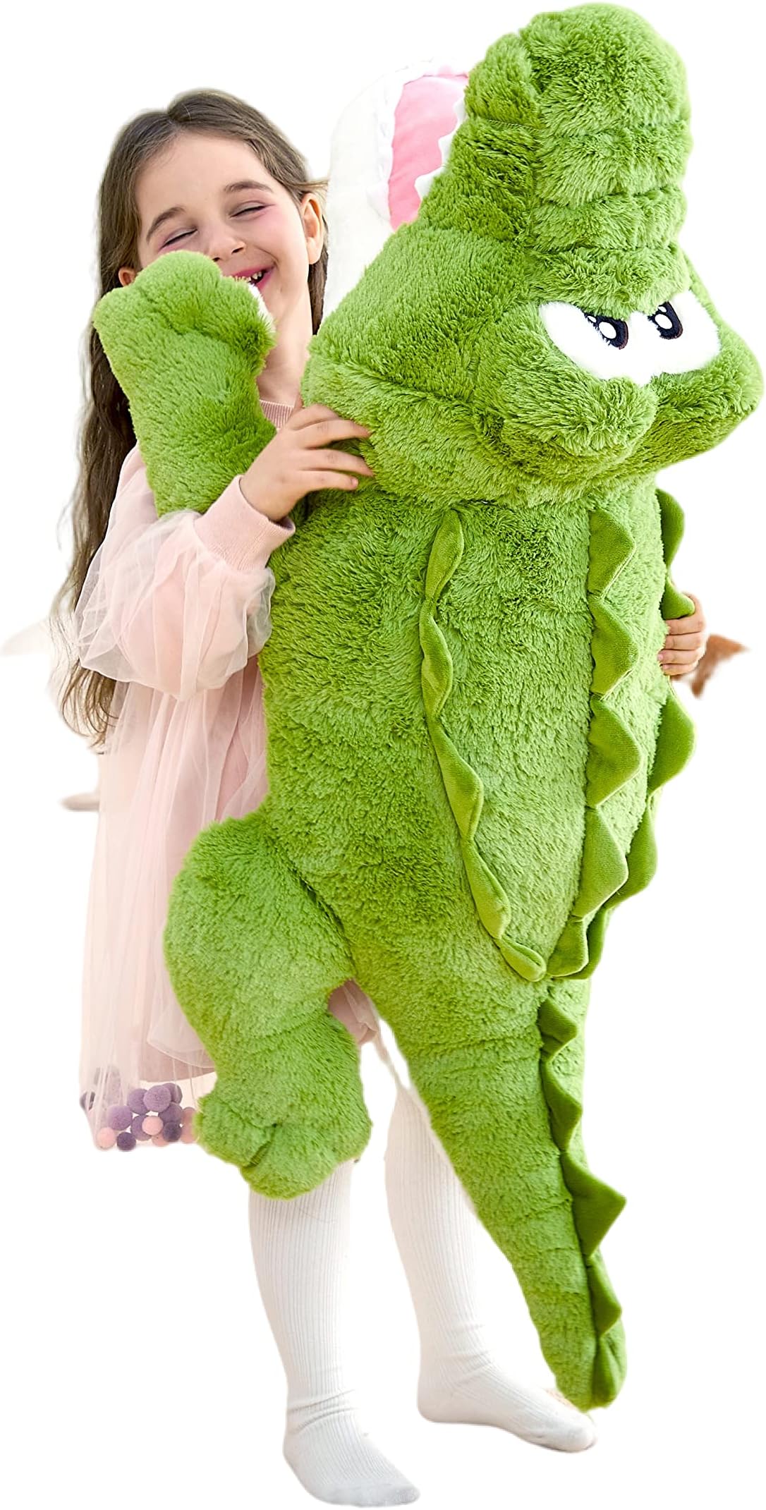 Wild Republic Ecokins Crocodile Plush - 8" Stuffed Animal Made From Recycled Water Bottles