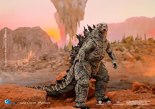 Miniatura 6 de Hiya Toys Godzilla x Kong El nuevo imperio - Gozilla Re-Evolved Exquisita serie vista previa figura de acción exclusiva