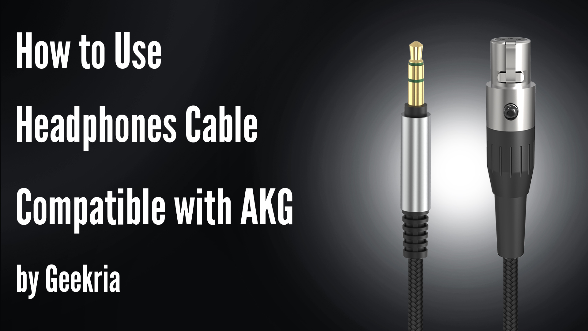 Amazon.com: GEEKRIA Audio Cable Compatible with AKG Q701, K702