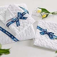 Vista 27 de Bedsure – Juego de colcha ligera con patrón de tejido de canasta, juego de edredón suave para todas las estaciones, incluye 2 fundas de almohada