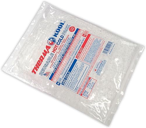 Paquete de gel frío caliente reutilizable, 10" x 13" (tamaño gigante) - 12/caja