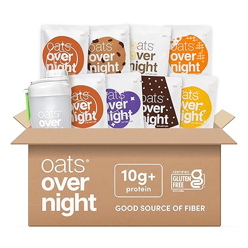Oats Overnight Vegan Variety Pack - High Protein, High Fiber