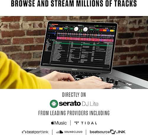 Miniatura 7 de Numark Party Mix Live - Controlador de DJ con altavoces integrados, luces de fiesta y mezclador de DJ, set completo de DJ con mezclador e interfaz