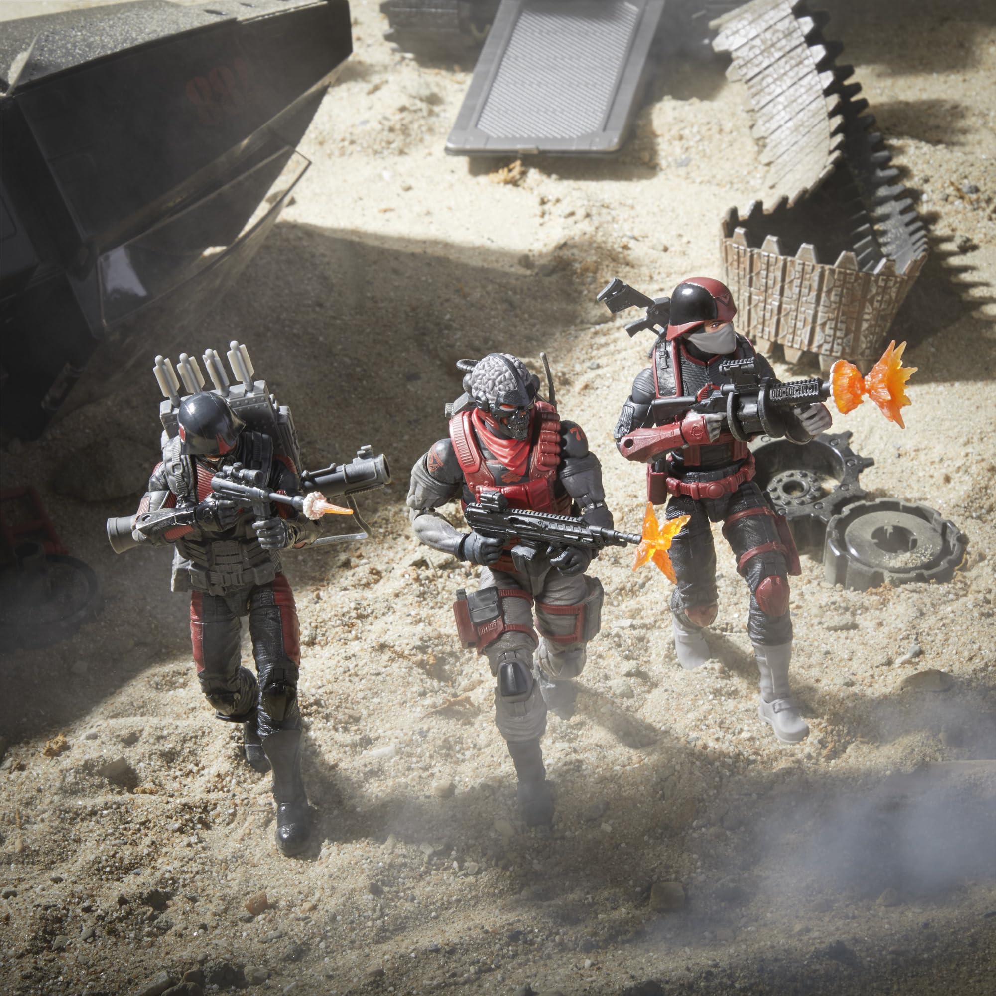 G.I. Joe Classified Series Cobra H.I.S.S. - Fire Team 788 Action
