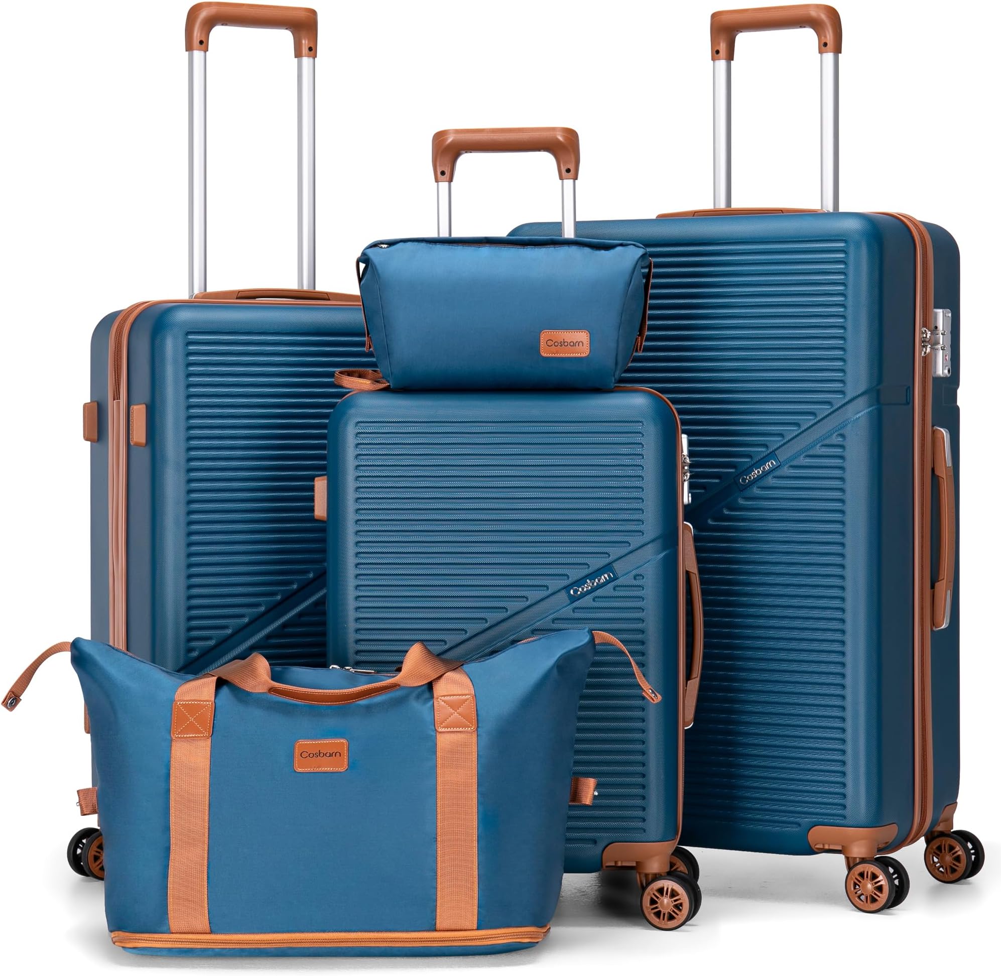 Lot de 5 valises rigides