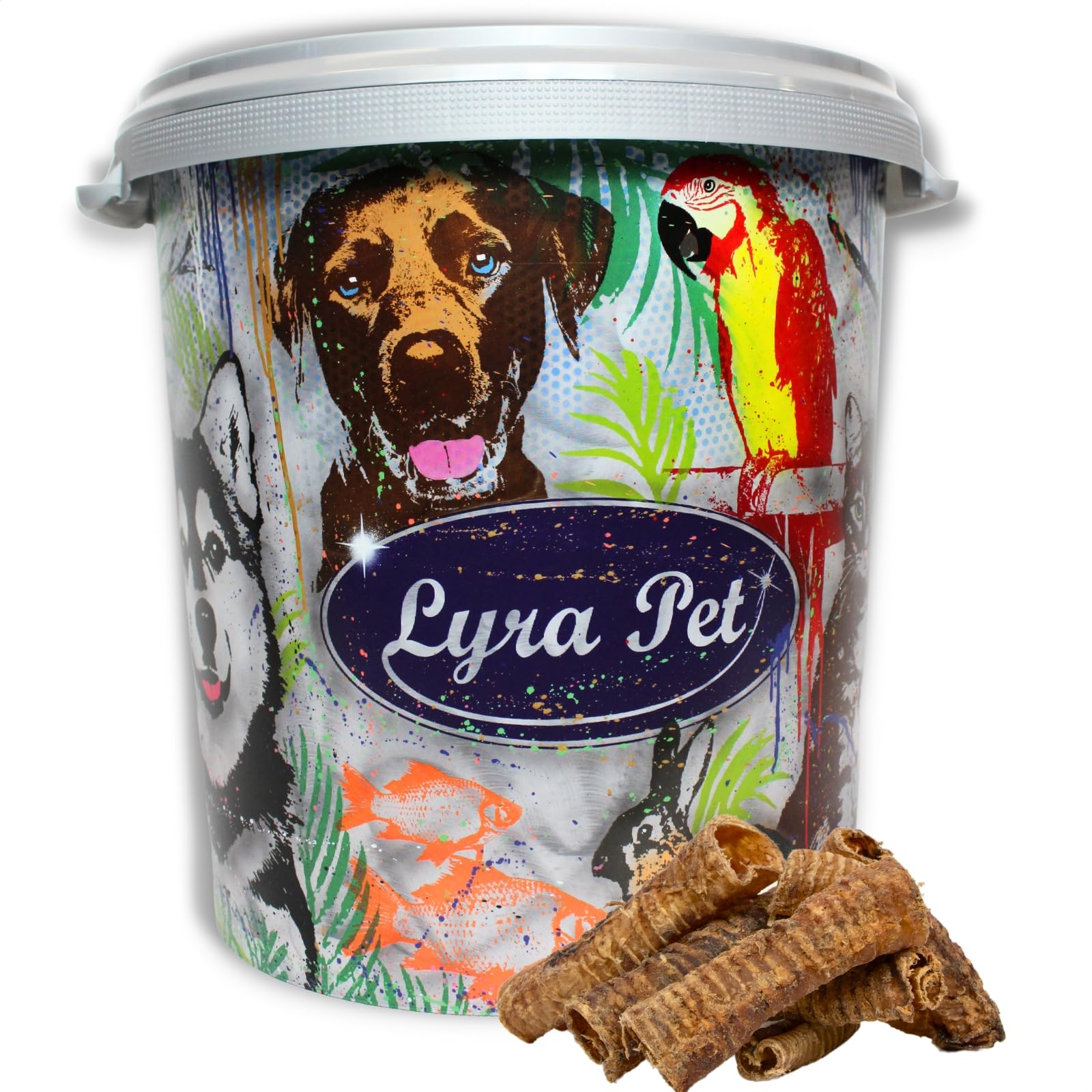 Lyra Pet® 5 Kg Rinderstrossen Groß Getrocknet | N Produktbild-Vorschau 3