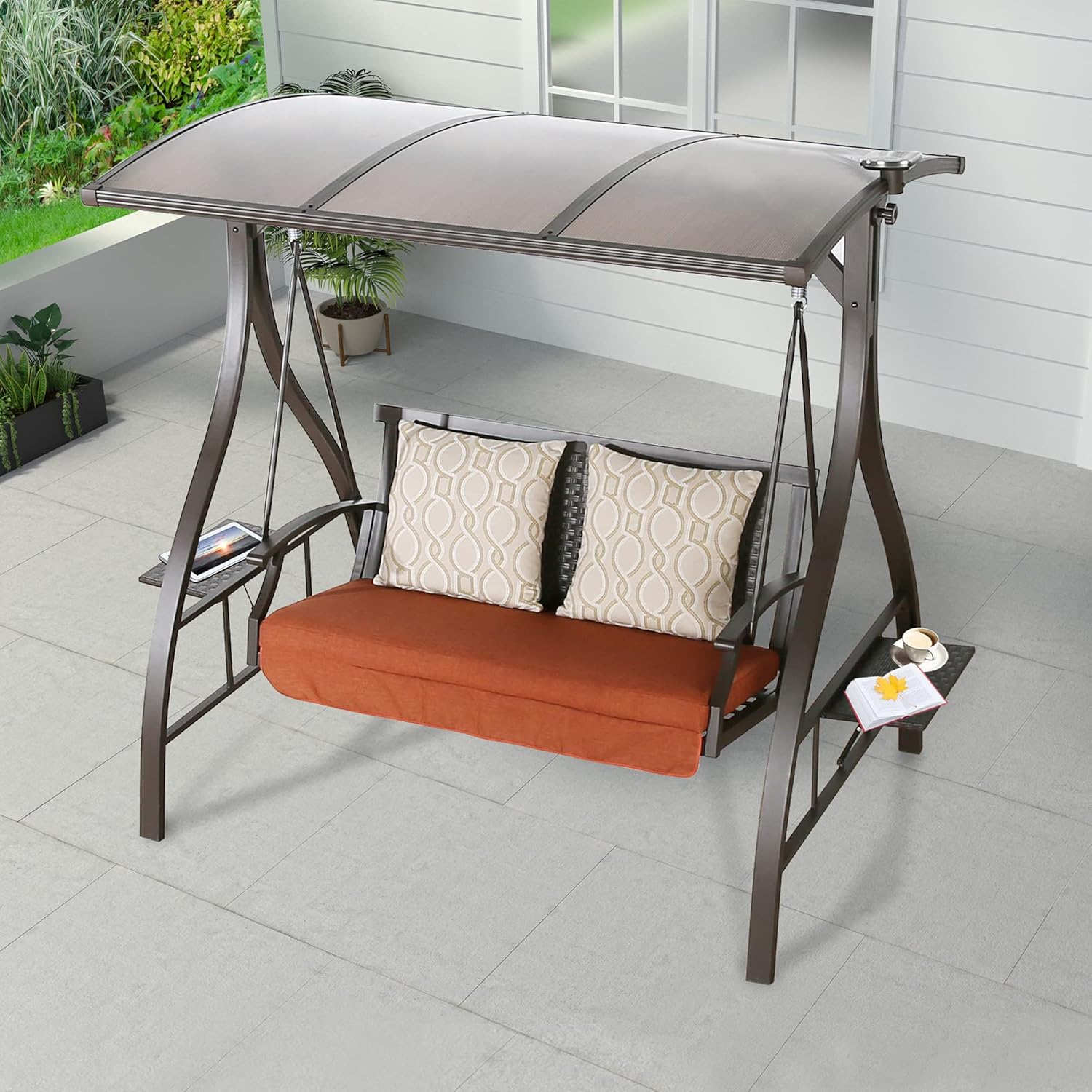 Peak Home Furnishings Swing Chair with Canopy and Costa Rica Ubuy