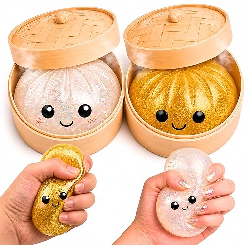 Lemoneon Glitter Dumpling Squishy Mystery Box 2 Pcs - 2026