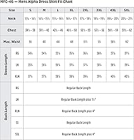 Vista 4 de Camisa de trabajo de rayas industriales de manga larga para hombre Red Kap