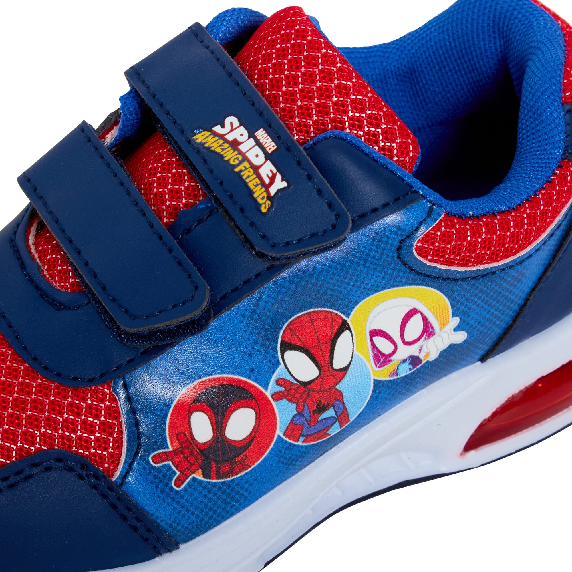 Spidey and his Amazing Friends - Zapatillas deportivas con luces intermitentes para correr
