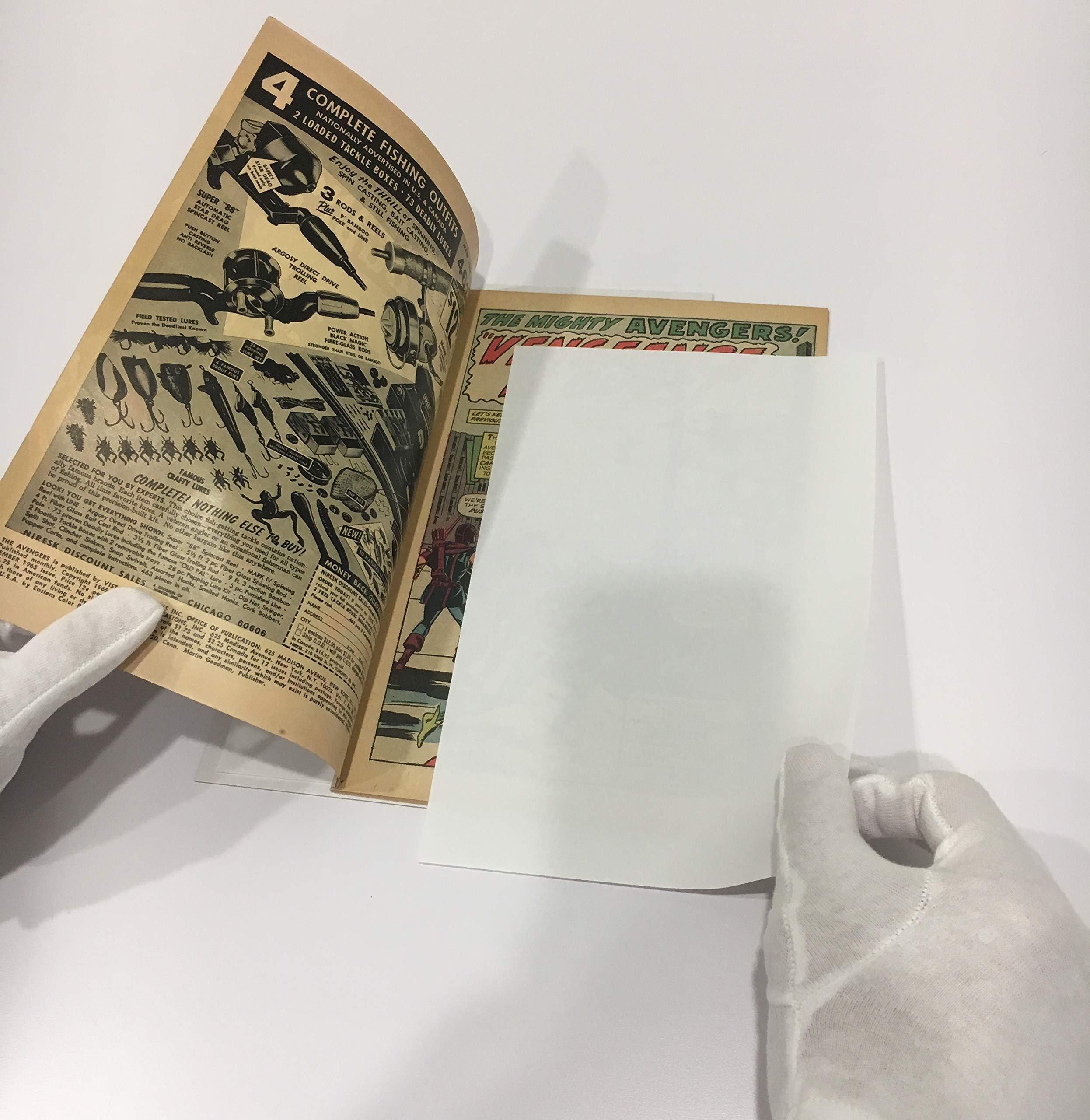 Comics fragiles ? Utilisez le papier MicroChamber Moderne pour stopper l'acide