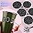 16000Pcs Resin Jelly Rhinestones with Tweezers for Crafting, Black 2-6mm Mixed Sizes Flatback Gems, Bedazzling Crystal for DIY Crafts Clothing Tumblers Mugs Shoes Fabric Nail Art