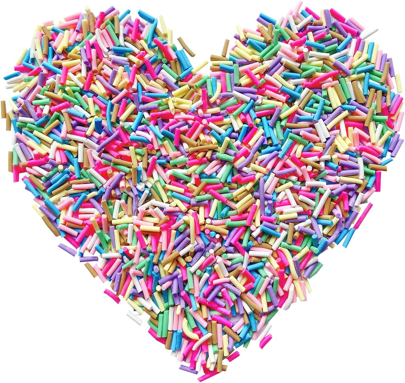 Amazon.com: EHOPE 50G Fake Sprinkles Polymer Sprinkles Resin Sprinkles ...