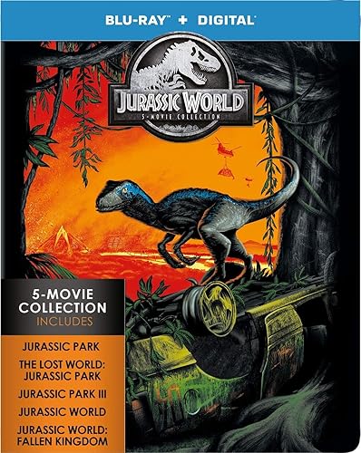 Jurassic World 5-Movie Collection Blu-ray