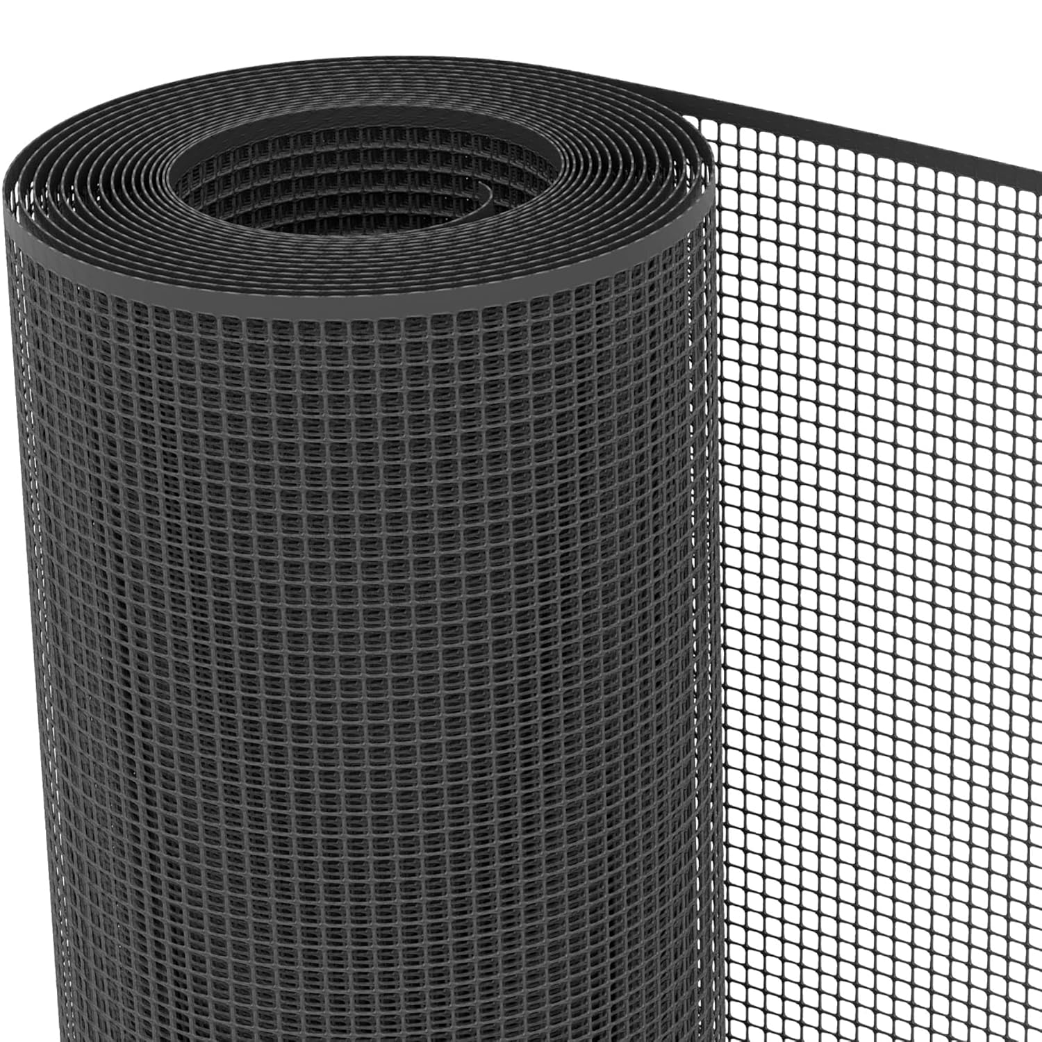 TENAX Quadra 10 Anthracite 1 x 50 m Plastic Protective Net for Balconies, Patios, Gates and Fences