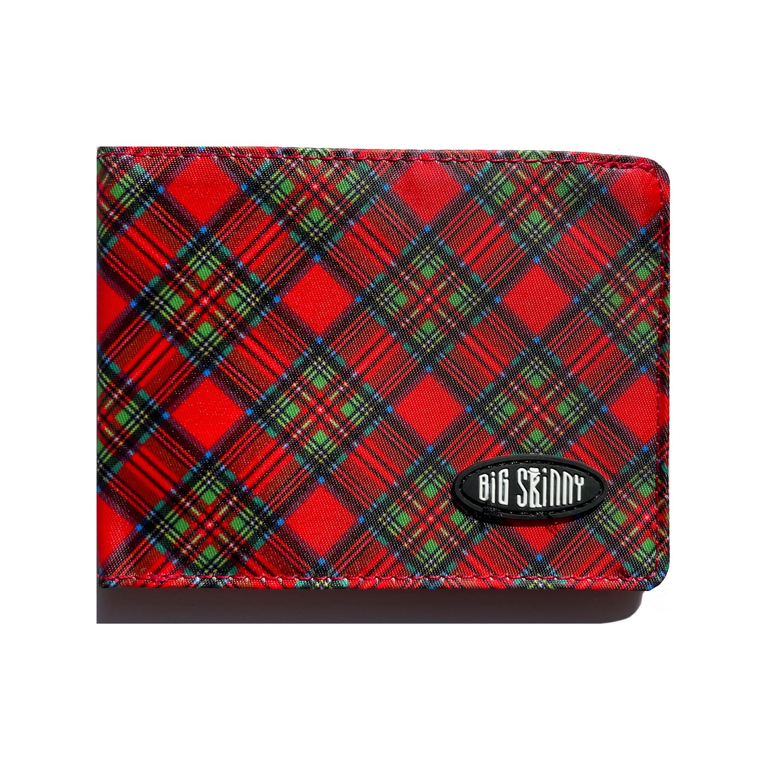 Big Skinny Men's Bifold Slim Wallet, holds up to 25 Cards