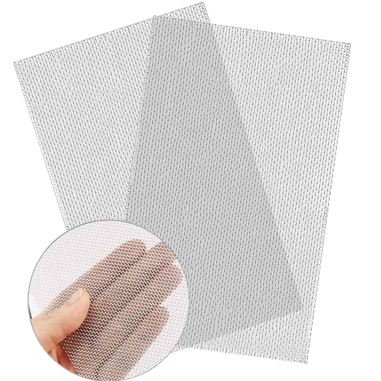 2 Pcs Stainless Steel Woven Wire 20 Mesh Metal Insect Mesh Sheet Rodent Control Mesh Filter Sheet Drain Cover Mesh Pest Proofing Heat Resisting Screenfor Cover Air Bricks and Air Vents (300X 210mm)