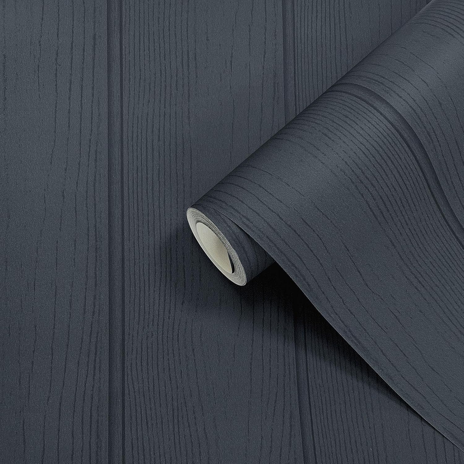 Tongue & Groove Wood Panel Effect Wallpaper Stylish and Simple Design for Kids' Bedrooms Nurseries Playrooms in Navy Holden 13993