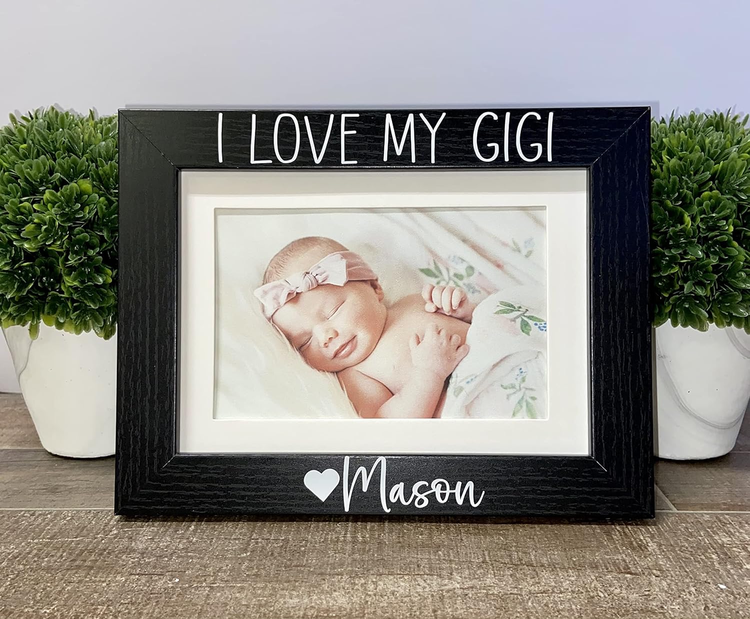 Personalized Gigi Picture Frame, I love my Gigi gift, Gigi
