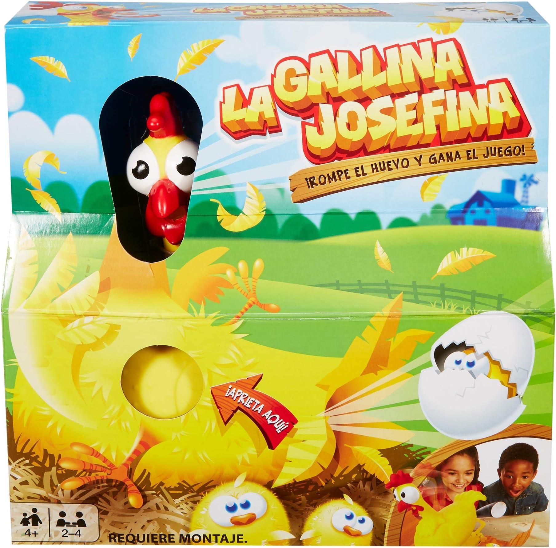 Mattel GamesGames – The Chicken Josefina, Games Table For Children (Mattel frl14)