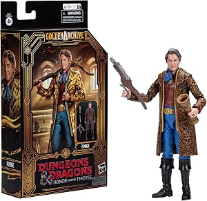 Dungeons & Dragons Honor Among Thieves Golden Archive Forge Collectible Figure 6-Inch Scale D&D Action Figures