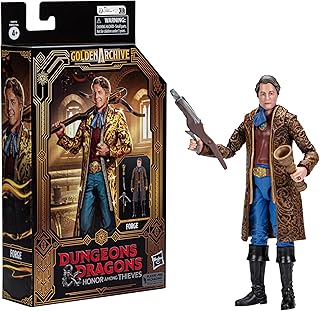 DUNGEONS & DRAGONS Honor Among Thieves Golden Archive Forge Collectible Figure 6-Inch Scale D&D Action Figures
