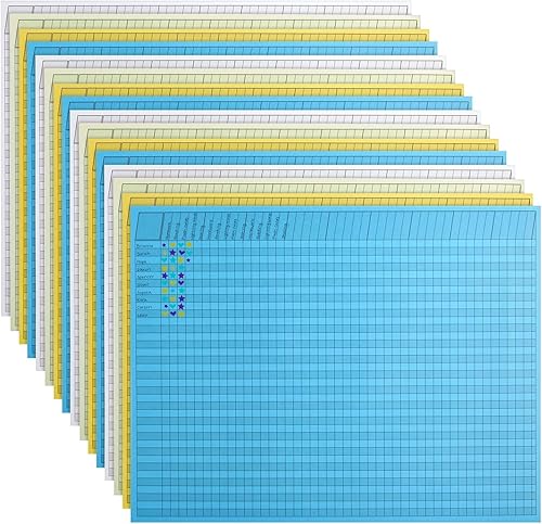 Bright Creations Tabla de incentivos para el aula 16 calcomanías horizontales multicolor para niños (4 colores, 22 x 17 pulgadas)