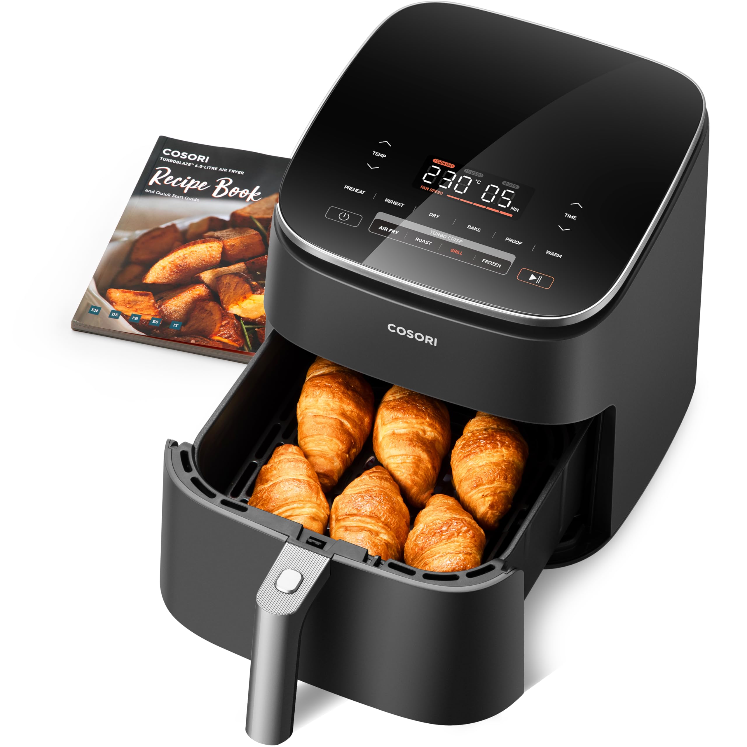 Cosori CAF-DC601-C - Air fryer grand  format 6 à 7l