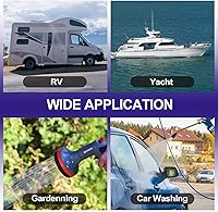 Vista 7 de Bomba de agua Wassermann para RV 12 voltios DC 3.0GPM 55PSI, reemplazo para 4008-101-A65, bomba de agua autocebante con diafragma y interruptor