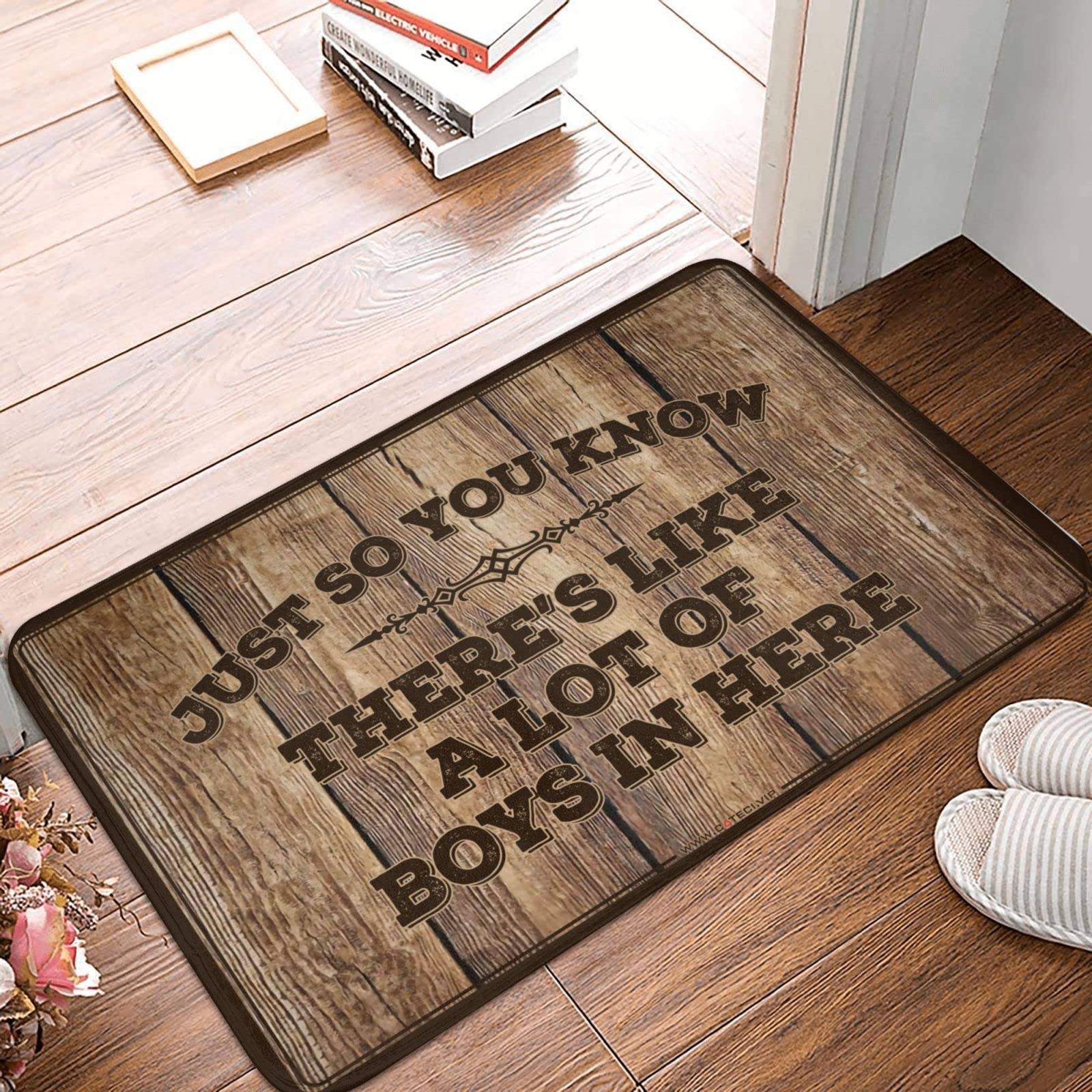 Tapis de porte d'intérieur d'automne 65x90 cm style gamer