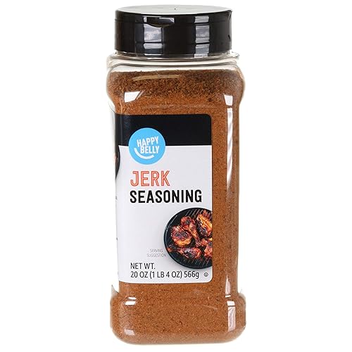 Miniatura 4 de Marca Amazon - Condimento Happy Belly Jerk, 20 onzas