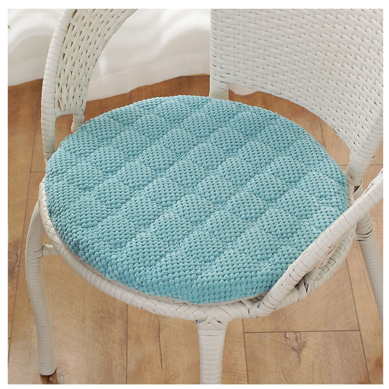 Coussin pour chaises de cuisine avec sangle galette lavable haute densité