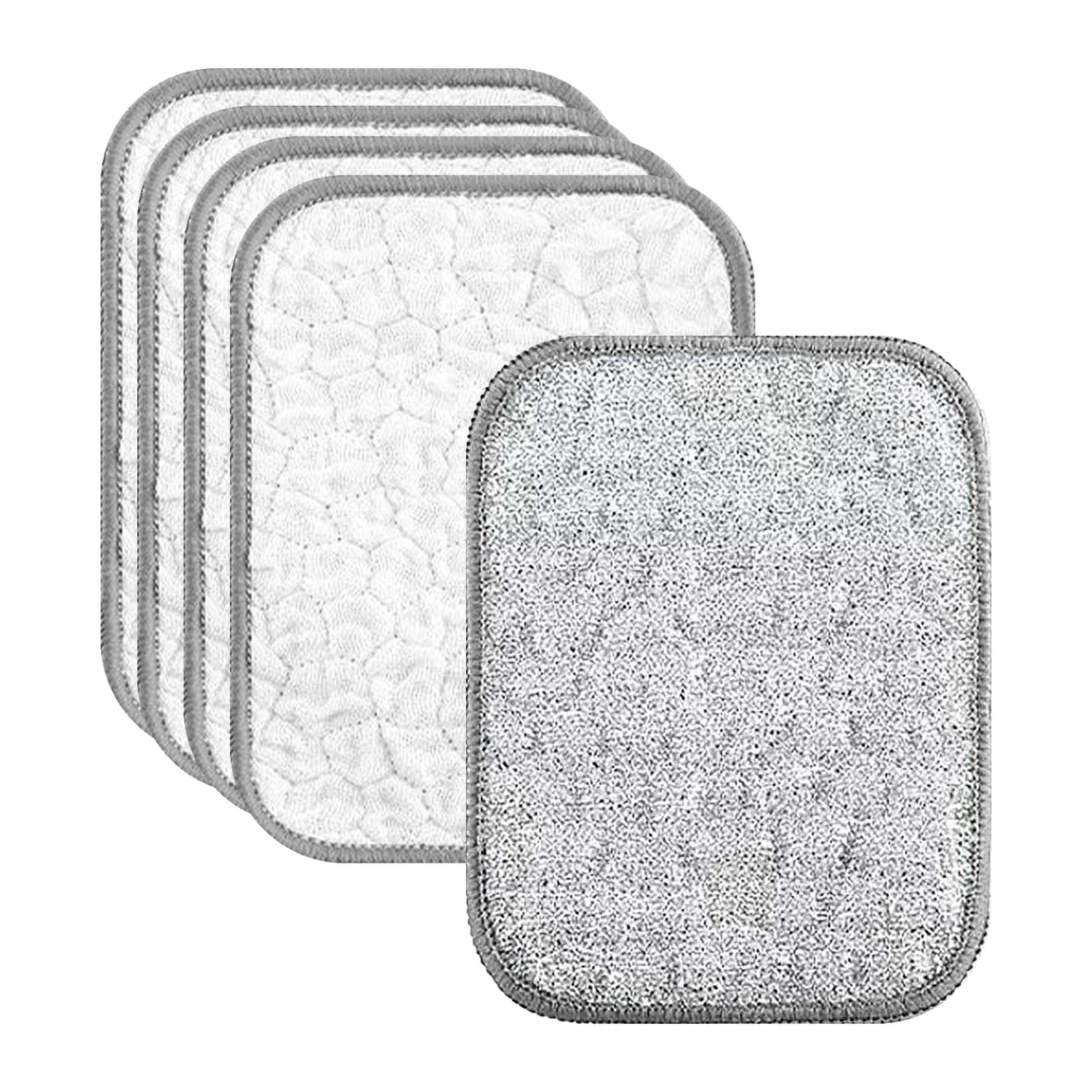 5Pcs Multipurpose Wire Dishwashing Rags for Wet and Dry,Scratch-Resistant Multipurpose Wire Dish Washing Rag Towel, Double Sides Reused Cleaning Cloth,Cleaning Rags for Pans,Pots,Stove,Kitchen and Hou