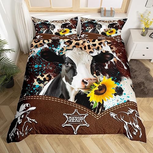 Miniatura 8 de Manfei Native Tribal - Juego de funda de edredón tamaño matrimonial, funda de edredón geométrica abstracta navajo con 2 fundas de almohada, juego de