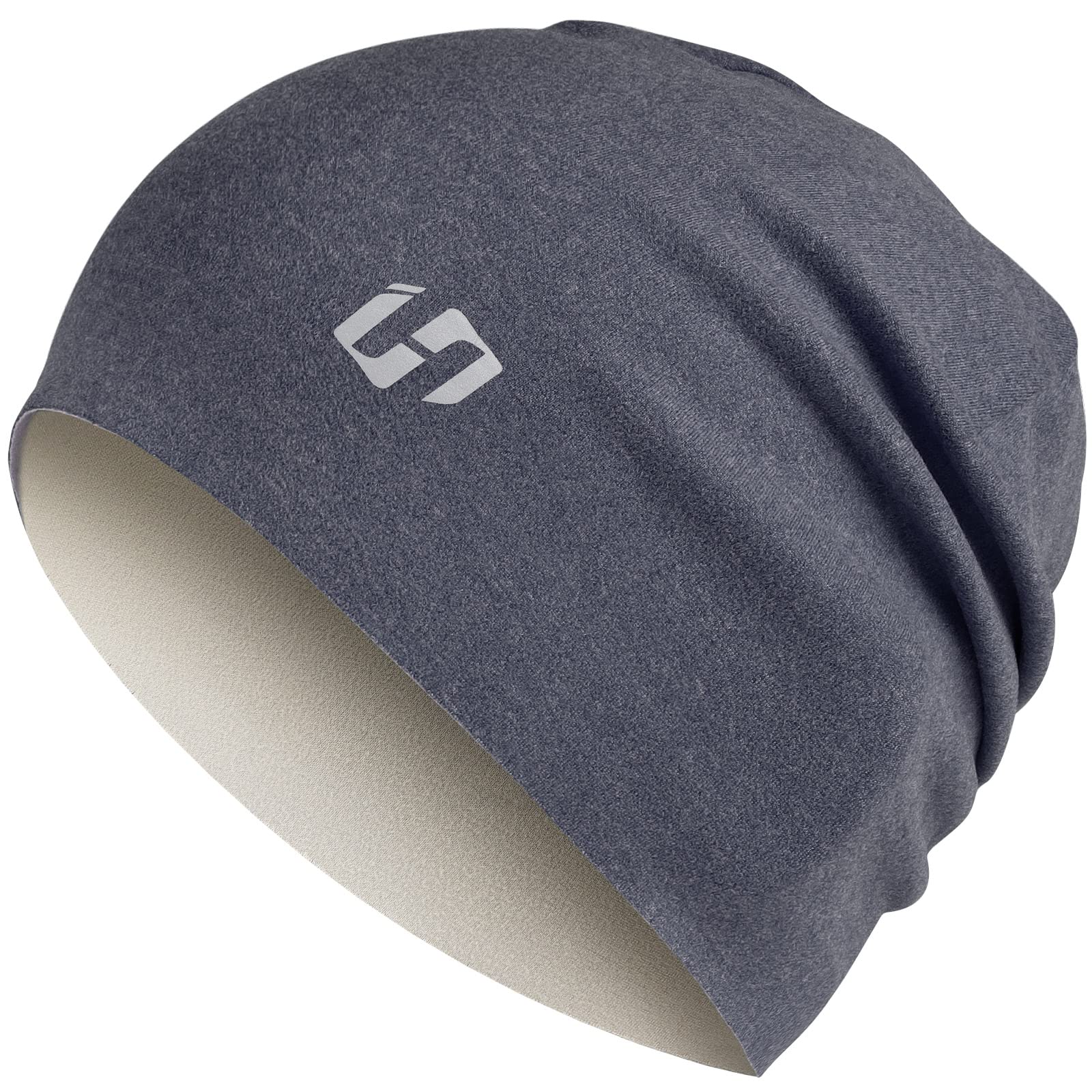 HASAGEI Berretto da uomo, berretto da donna, berretto da corsa, in pile, comodo per corsa, moto, sport all'aria aperta, inverno