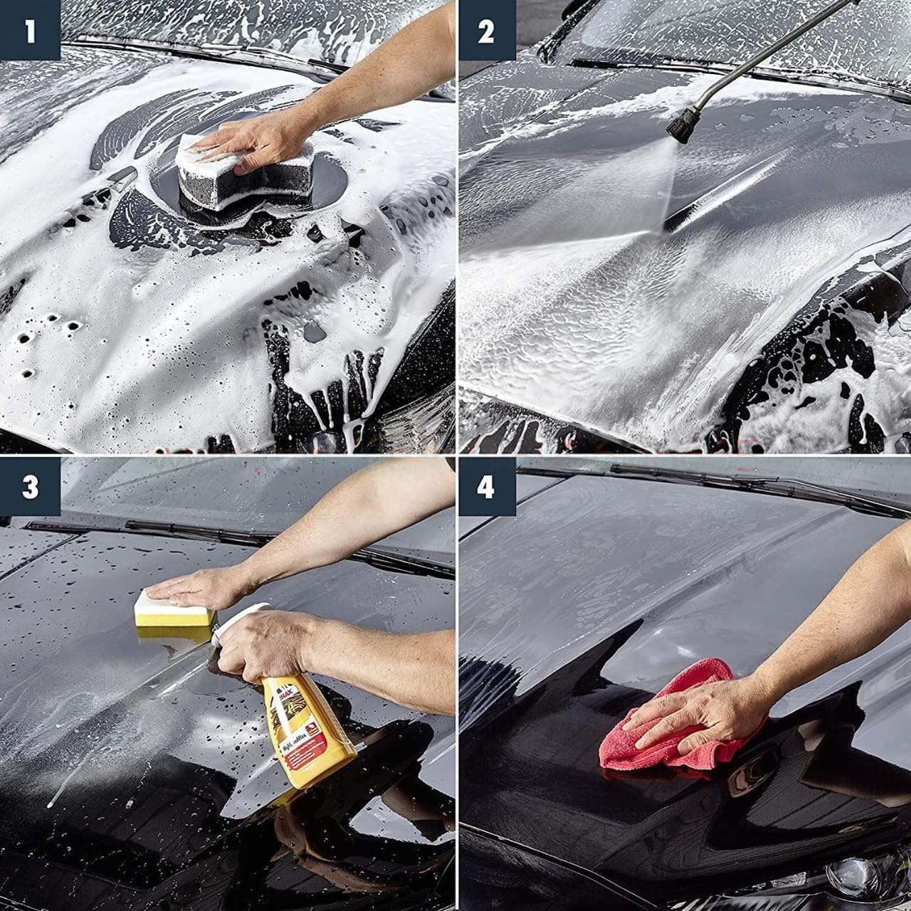 SONAX HIGHSPEEDWAX (500 ml) - The instant paintwork sealant: spray on, wipe off, done! | Item-No. 02882000-544