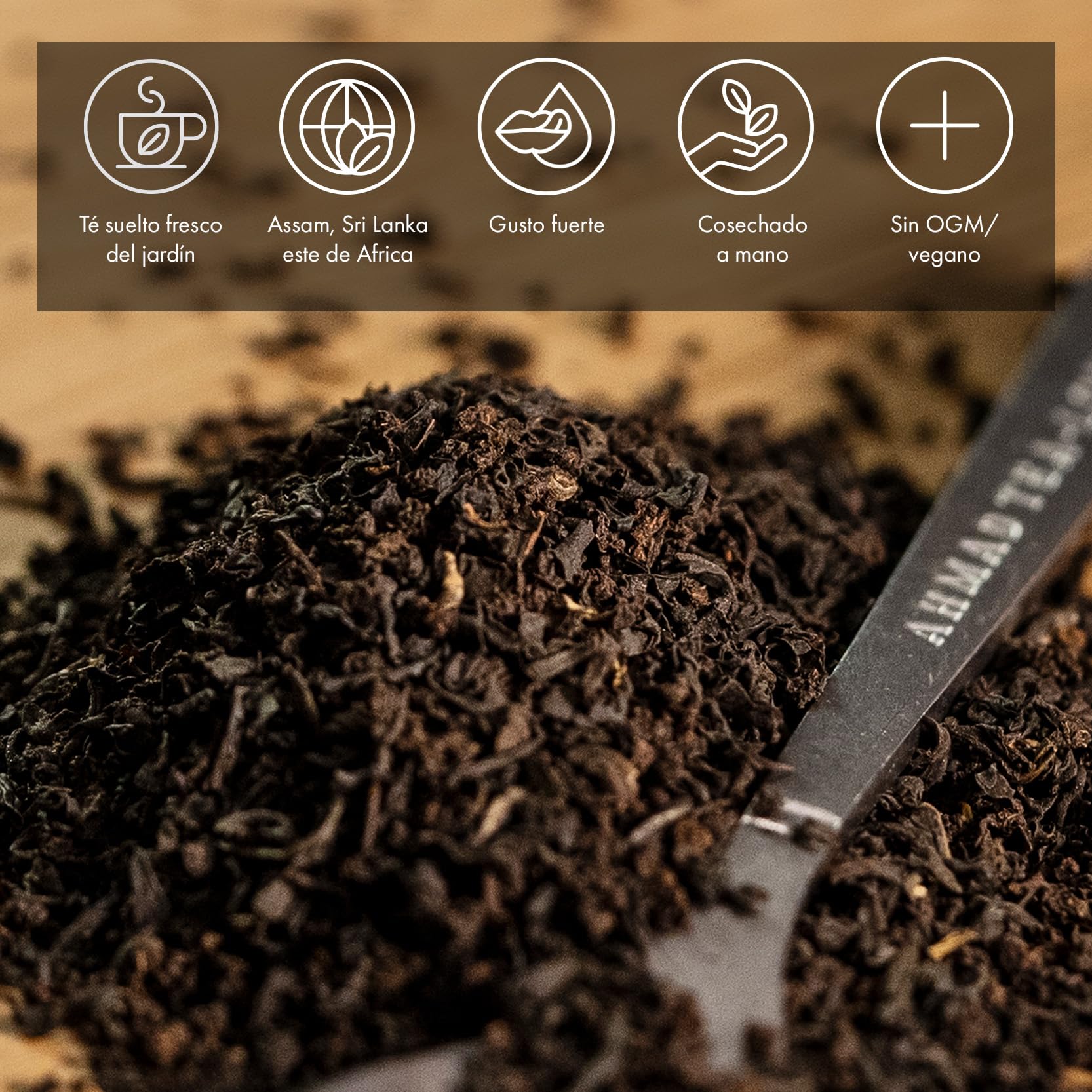 Ahmad Tea English Breakfast Té Negro Assam Ceilán Suelto 250 g