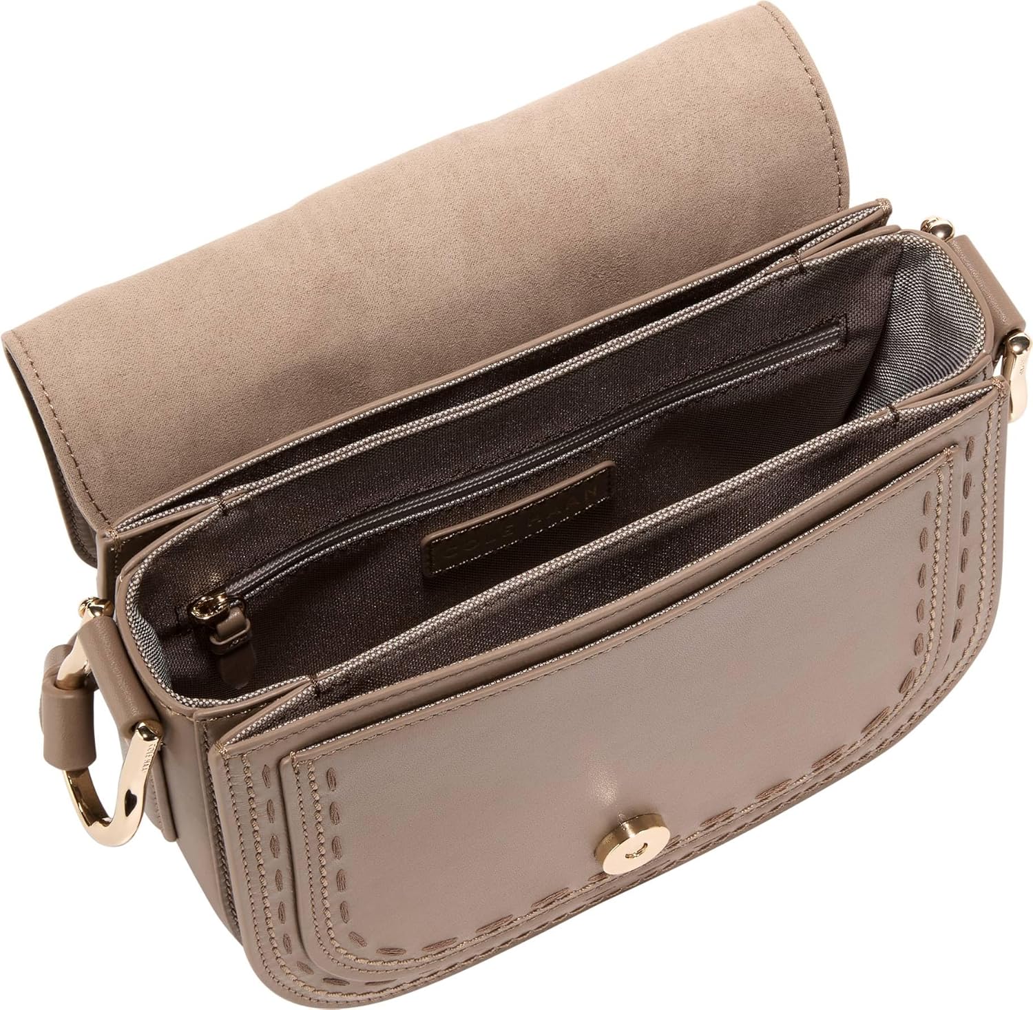 Cole Haan Women's Essential Leather Mini Saddle Bag