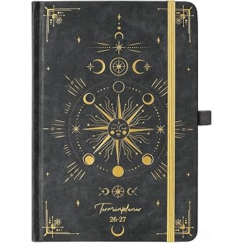 Diary 2026 2027 Calendar Aug 2026 - Sep 2027 with Inner Pocket A5