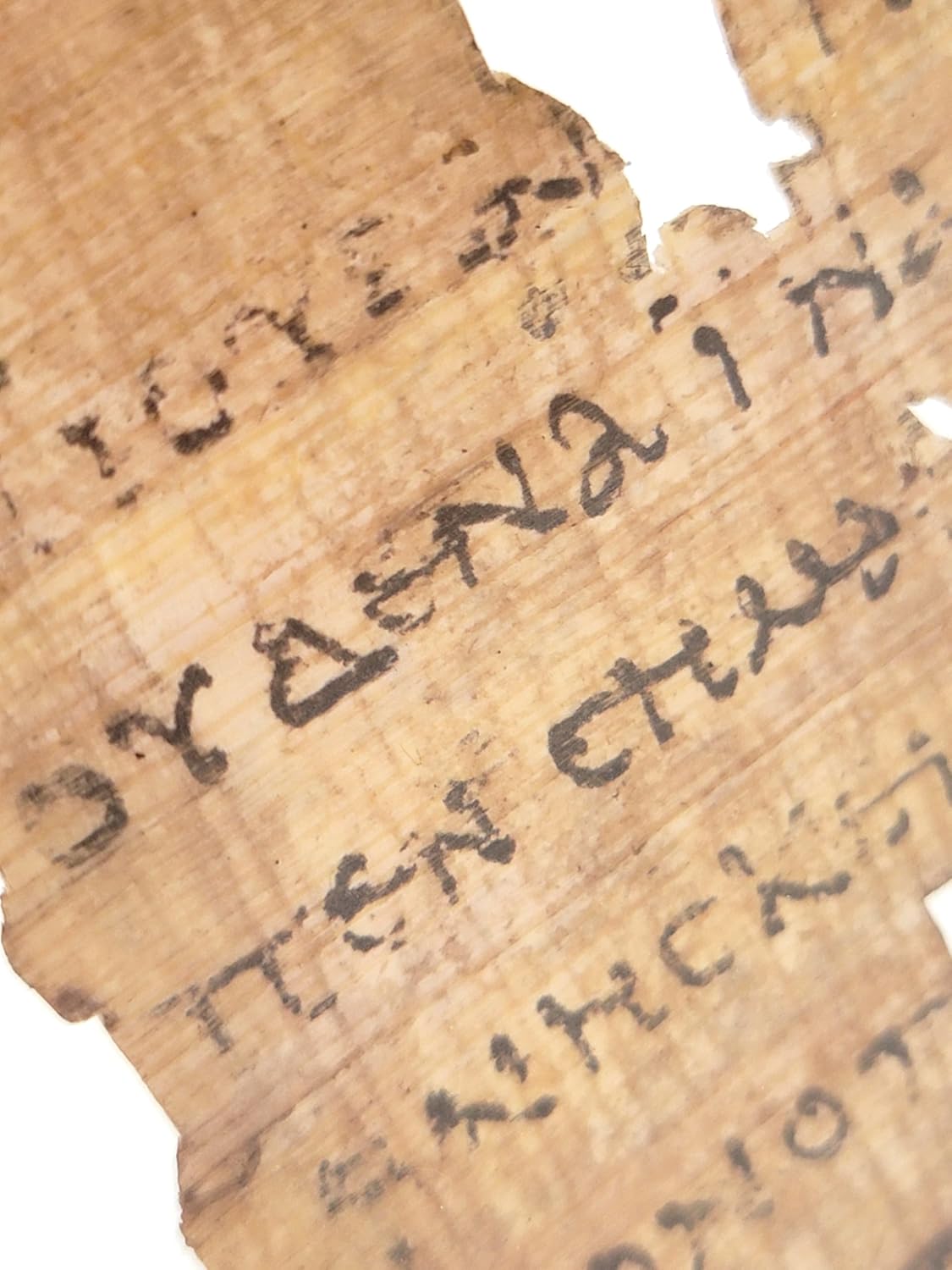 Magnoli Clothiers St John's fragment P52 Replica on Egyptian Papyrus