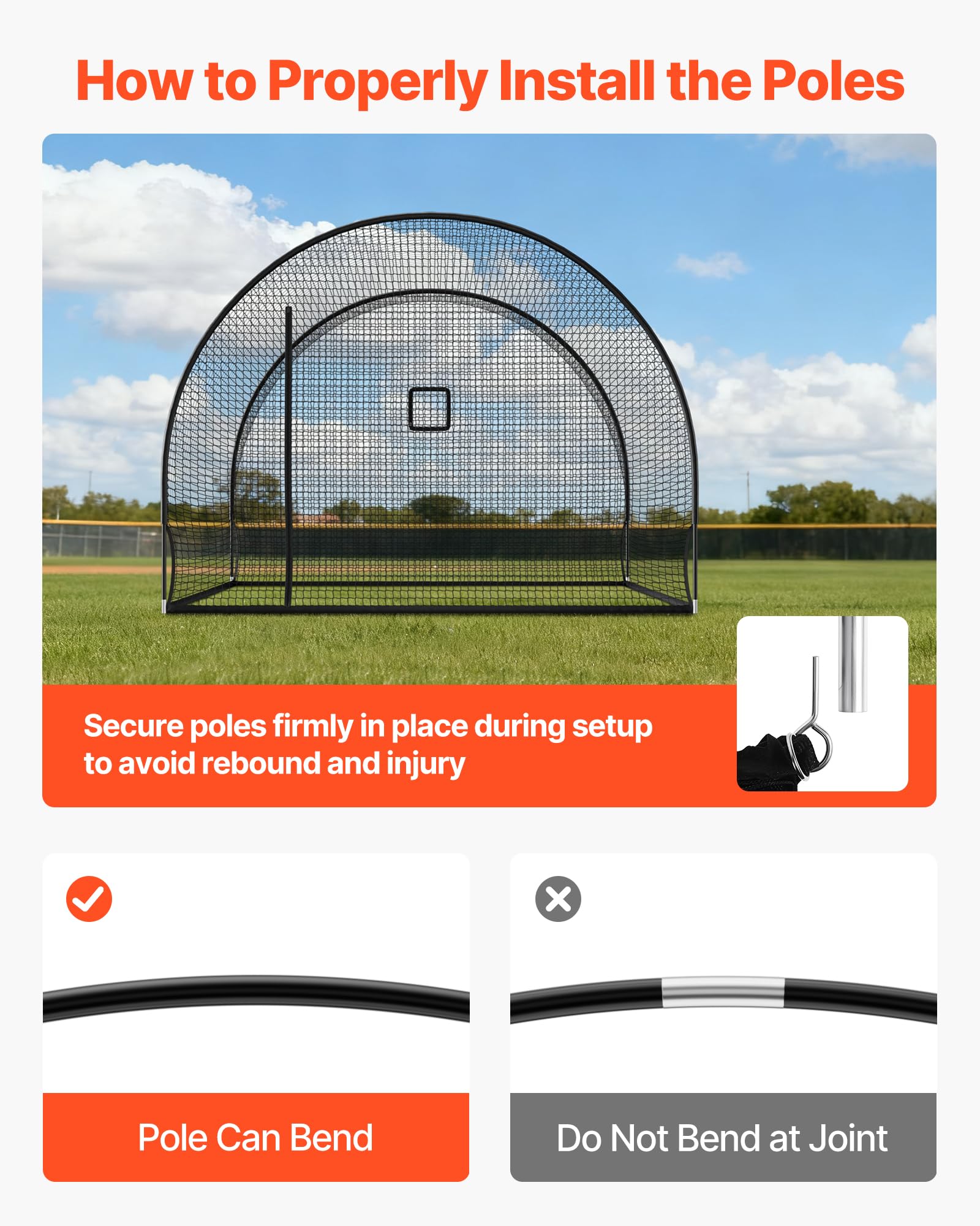 VEVOR Cage de Frappeur