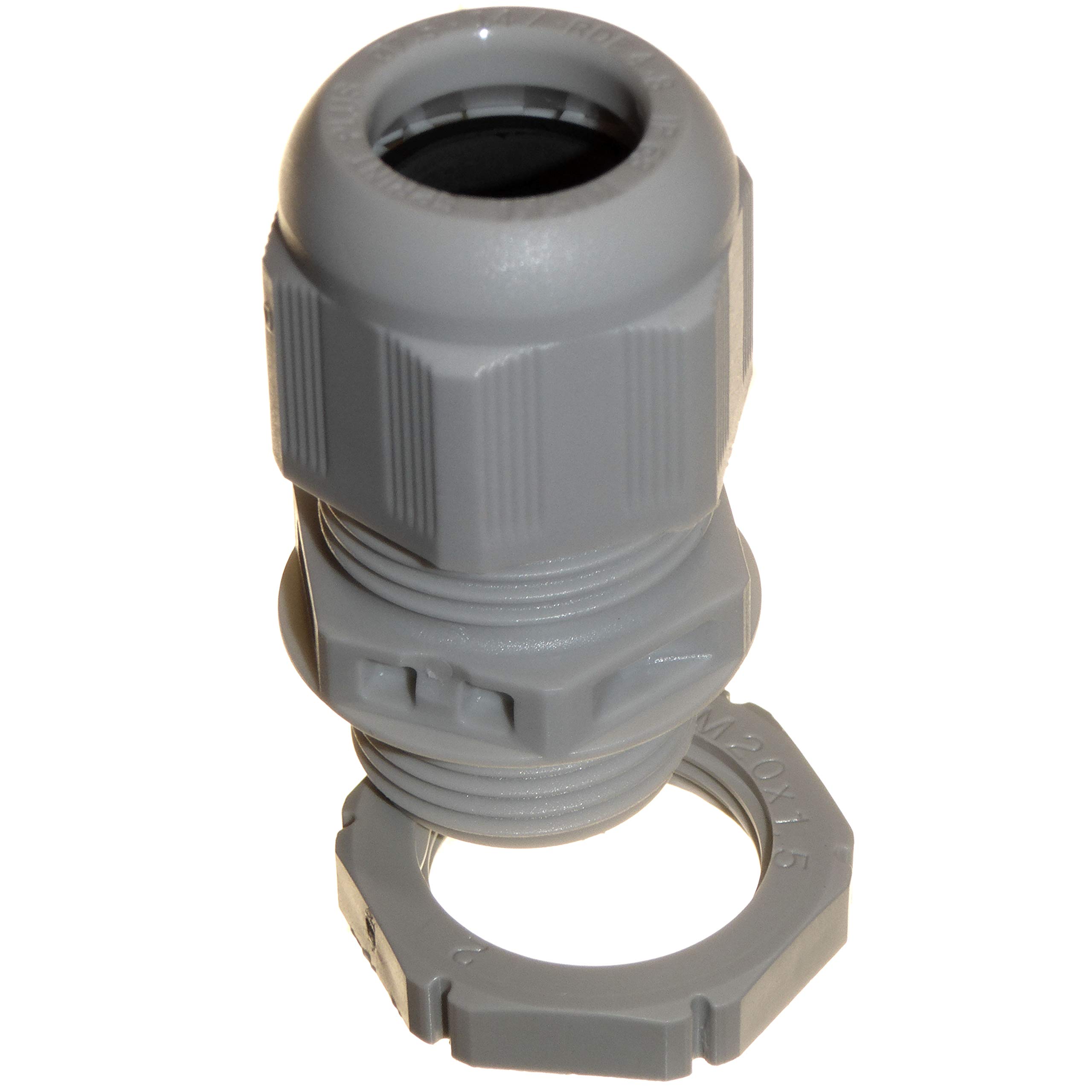 Wiska Sprint 20mm Compression Gland & Locknut Grey Pack of 10